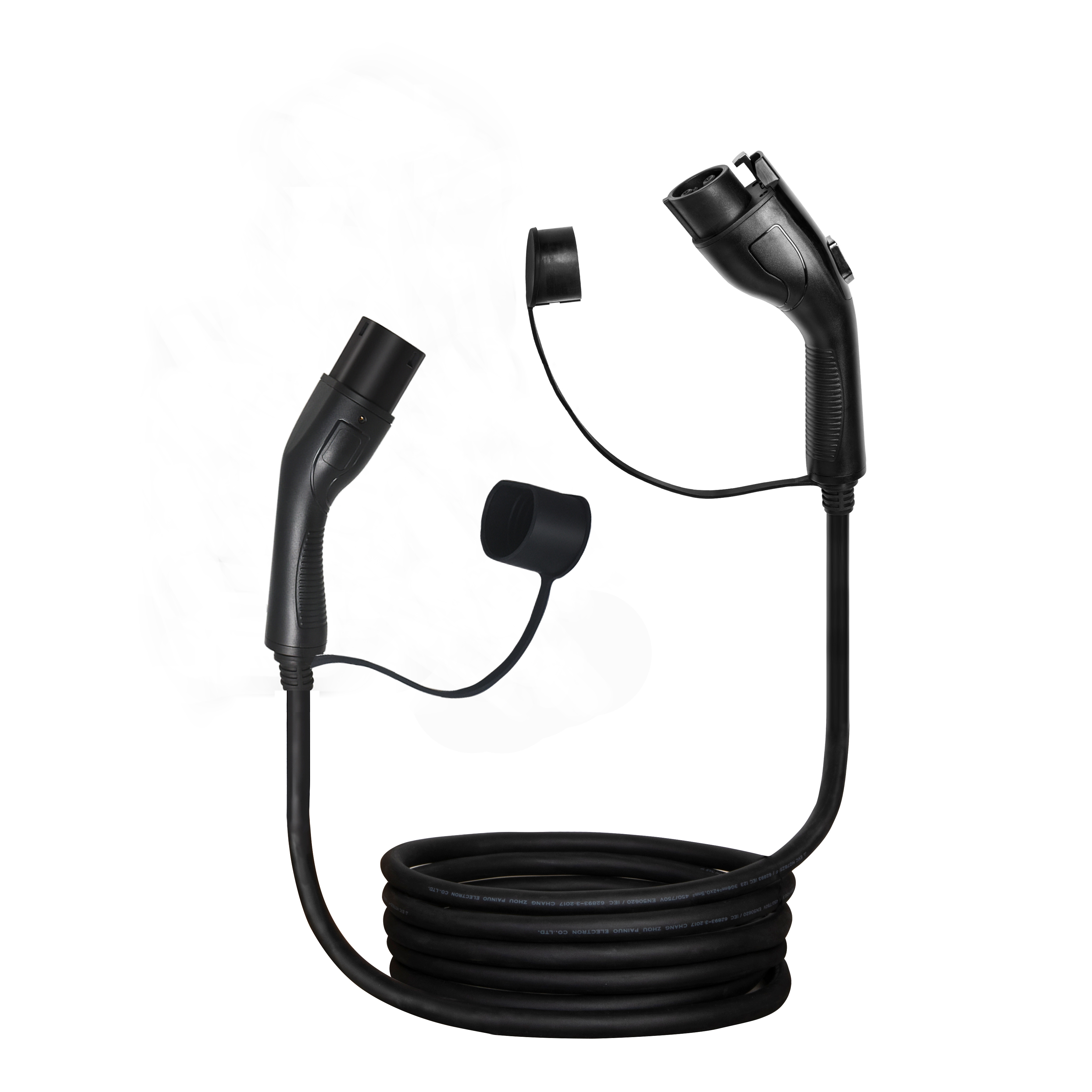 Type 2 to Type 1 EV Charger Cable