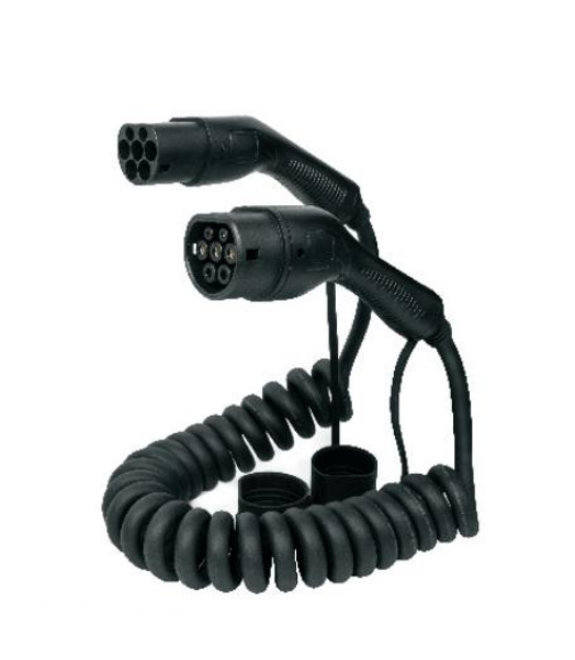 Type 2 to Type 2 &nbsp;Charging Spring Cable